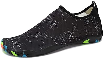 IceUnicorn Damen Herren Schwimmschuhe Schnell Trocknend Schuhe Unisex Strandschuhe Aquaschuhe Badeschuhe Wasserschuhe Surfsch