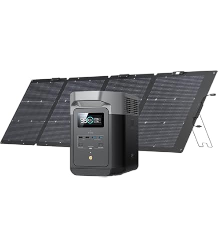 Amazon.com : EF ECOFLOW Solar Generator RIVER 3 Plus with 110W