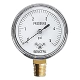 SENCTRL 0-5 Psi Low Pressure Gauge, Capsule