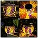 Solar Table Lamp Mosaic Glass Ball Lights Waterproof Warm White Decoration Light 2 Pack for Home, Garden, Patio (New Arrival)