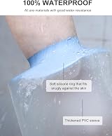 CureSquad Waterproof Cast Cover for Arm - Comfortable & Reusable view 5