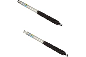 Bilstein 33-253190 5100 Series Pair Of Rear Shock Absorbers - For 2015, 2024 F150 Having 0–1" Rear Lift, Fits 2021–2024 Models Without Continuously Controlled Damping