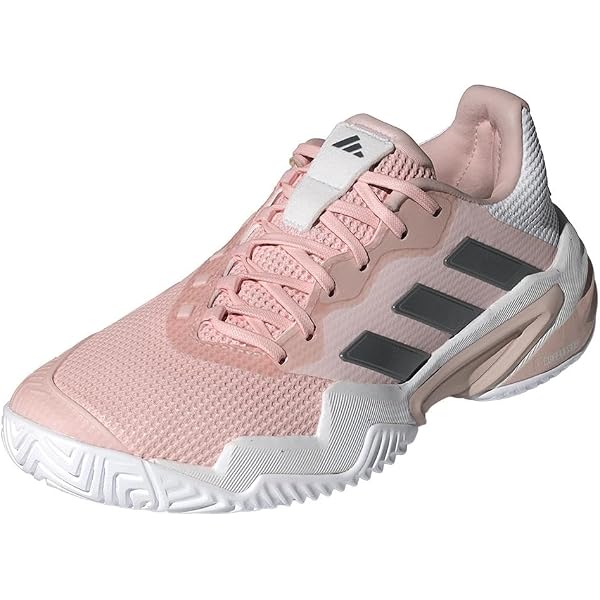 adidas gazelle silver green womens adidas Women's Barricade 14 Tennis Shoes, White/Zero Metallic/White, Size 10.5 main image 1