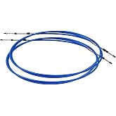 33C Boat Throttle Shift Control Cable for Yamaha Outboard Engine, Blue
