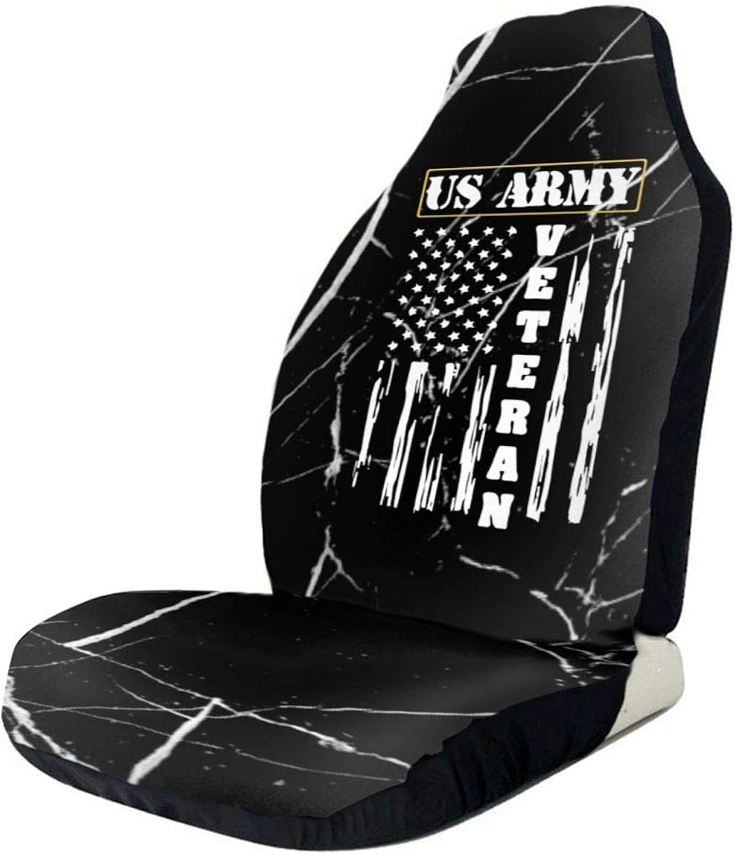 Amazon BAG9S G US Army Veteran Distressed American Flag Car Seat 