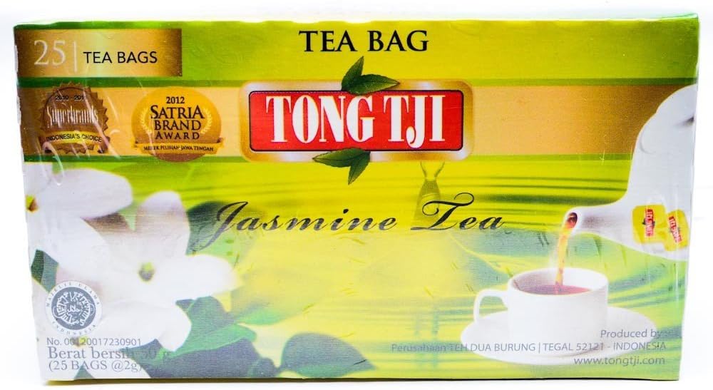 Tong Tji jasmine Tea 25-ct, with Envelope