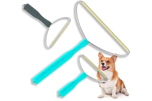 The LINTPLUS Pet Hair Remover Kit-Max and 2Pack Pro(Blue,Green)-Cat Hair Remover,Dog Hair Removers and Carpet Rake-Easy Pet Hair Remover for Clothes,Couch & Rugs-Gets Every Hair!