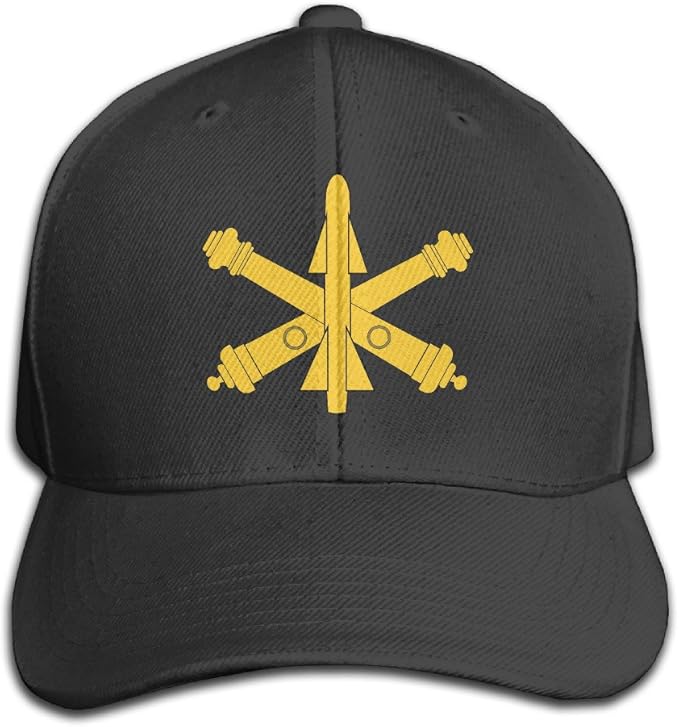 Army Air Defense Artillery Branch Insignia Crossed Sport Cap Hats