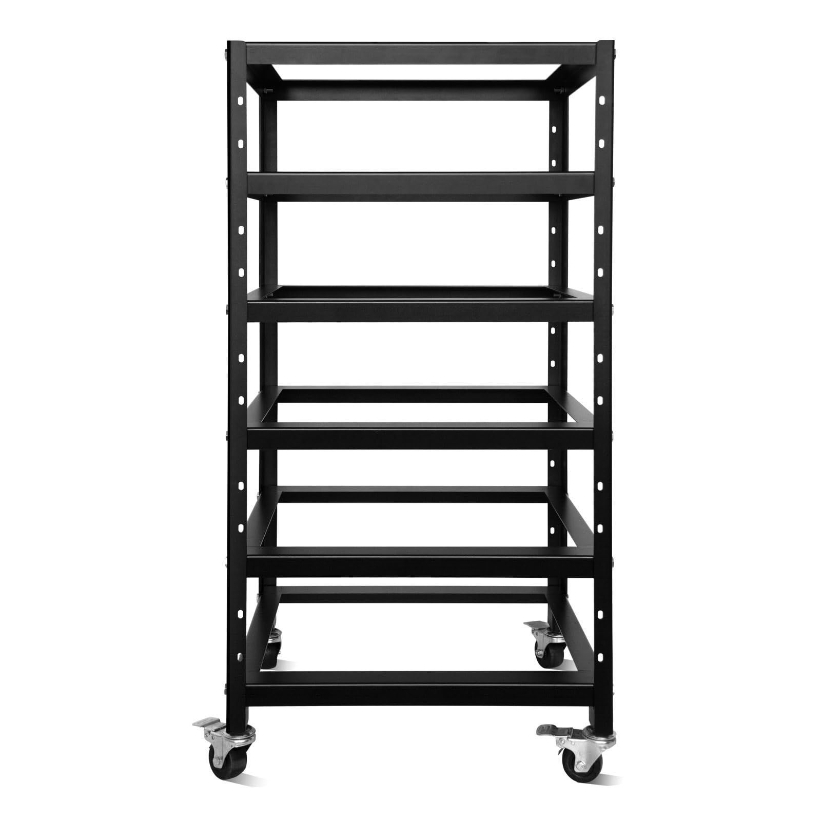 SUNGOLDPOWER 3U Server Rack 5-Layer with Wheels, Compatible with 48V ...