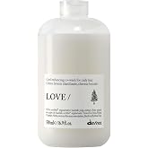 Davines LOVE/Curl Co-Wash Cleansing Cream, 2-in-1 Conditioning Shampoo for Wavy and Curly Hair - Light Gentle Cleanse Removes Impurities for Extremely Soft Curls with Baobab Pulp
