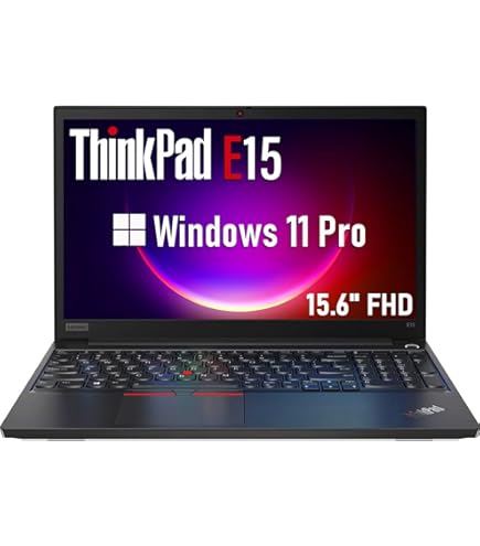 Amazon.com: New Lenovo ThinkPad E15 Business Laptop, 15.6