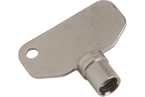 Tubular Key Compatible with For RVs E3515 E32671515, Hollow Design in Zinc Plated Carbon Steel for Long Lasting Use (4 notche