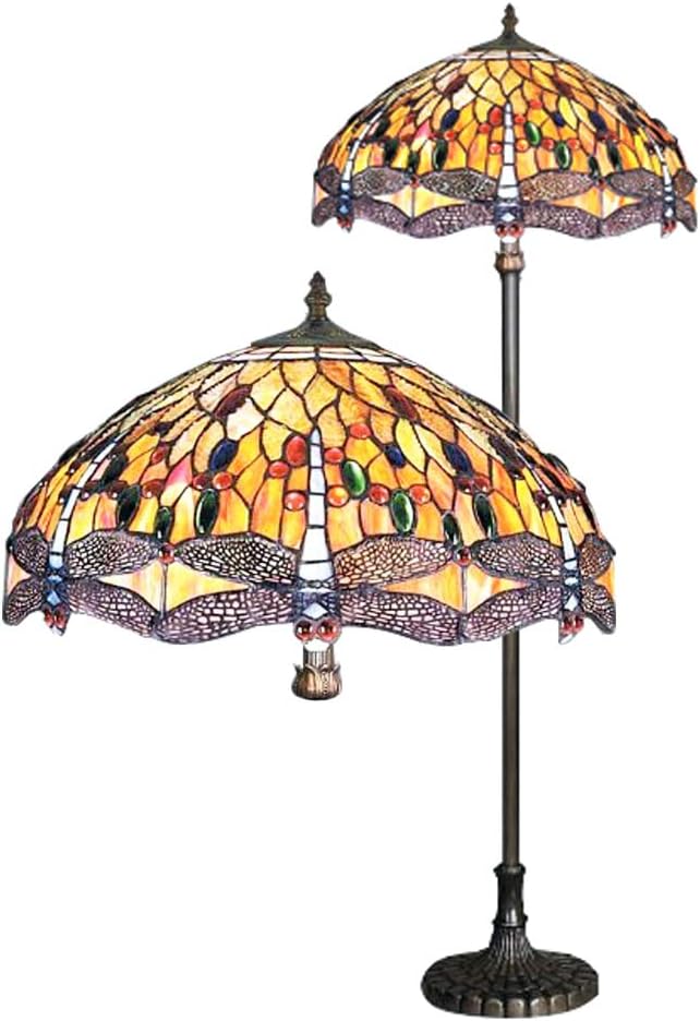 Buy Tiffany Style Glass Floor Lamps UK - Christmas Lighting Gifts - Next Day Delivery UK