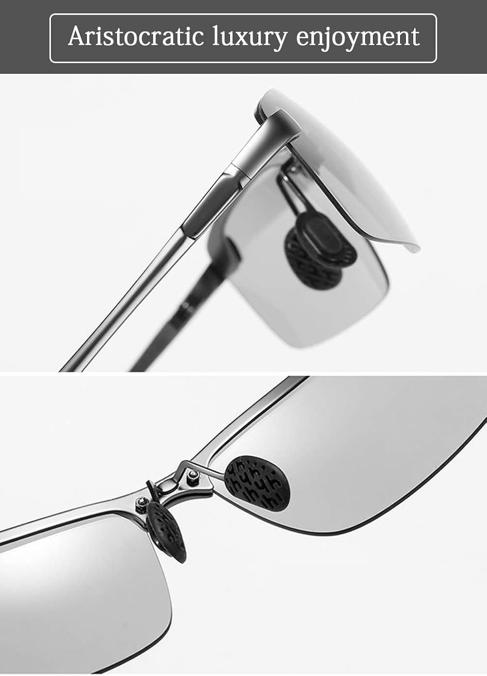 Polarized Photochromic Outdoor Sports Driving Sunglasses For Men Women UV400 at  Men’s Clothing store