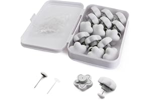 MQUPIN Duvet Pin, Duvet Clips 16 Sets, Duvet Cover Pins Comforter Clips with Soft Fabric Material, Double Sided Pin Fasteners