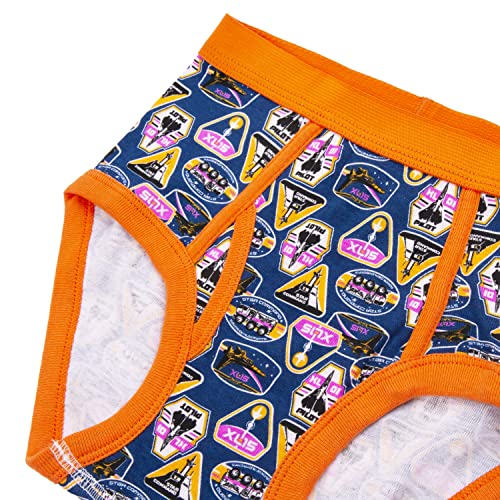 Disney Boys' Pixar’s Buzz Lightyear Underwear Multipacks With Zurg And Zyclops In Sizes 4, 6, 8