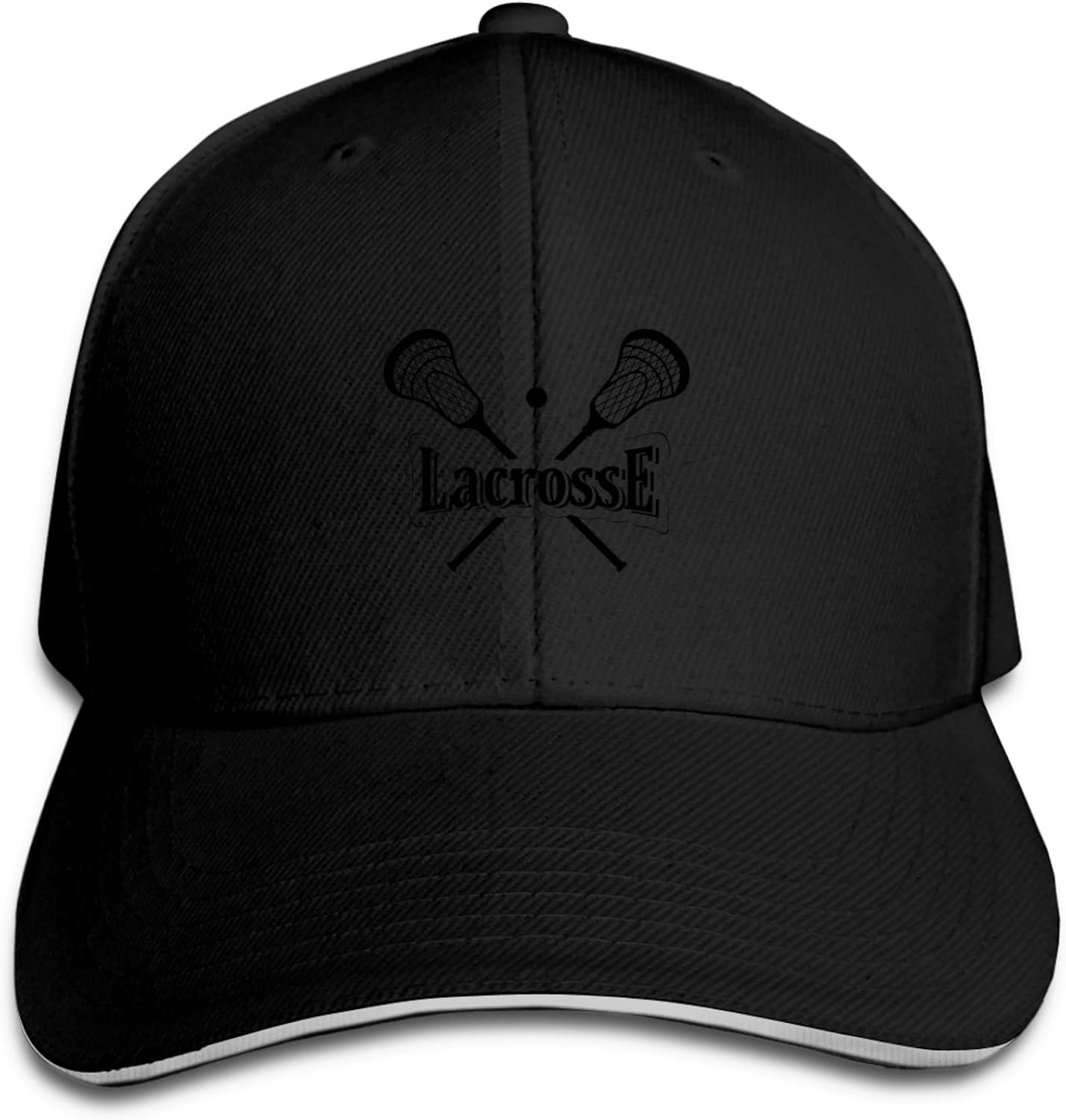 Lacrosse Crossed Sticks Baseball Cap for Men Women