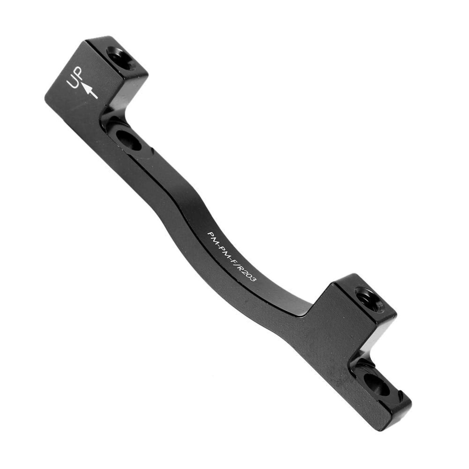 Bike Disc Brake Adaptor, 1pcs Aluminium alloy Cycling Brake Adaptor with 2pcs for Front V Brake Caliper PM