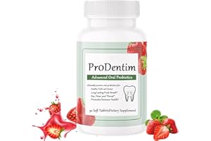 TMWUW 30 Tablets 1Bottle,Prodentim for Gums and Teeth Health & Fresh Breath - 3.5 Billion Advanced Oral Pro biotics for Mouth Bad Breath,for Mouth Bad Breath, Chewable Dental Probiotic (1)