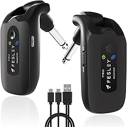 Fesley 2.4GHz Wireless Guitar System: Better Audio