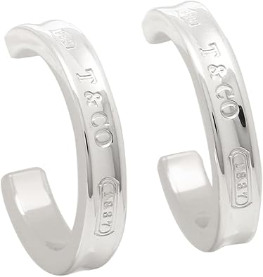 Amazon Tiffany ティファニー ティファニー イヤリングアクセサリーティファニー 17小narofupu Narrow Hoopシルバー 並行輸入品 バングル 通販