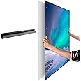 AENTGIU Studeless TV Wall Mount, No Stud Drywall Wall TV Bracket Hanger for 12-55 inch Flat Screen TVs, No Drill tv mounting Bracket, No Anchors, No Damage, 1 Minute Install, All Hardware Included