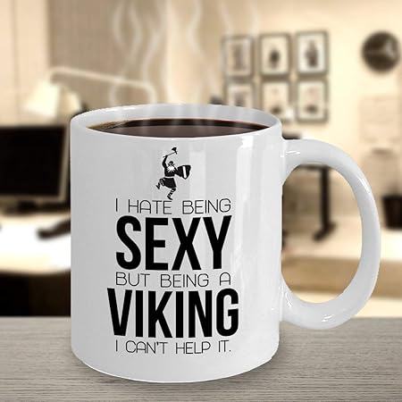 Mug Sexy Viking Cadeau De Saint Valentin Cadeau Amusant Pour Mari Petit Ami Anniversaire Humour Tasse Cafe J13 Amazon Fr Cuisine Maison