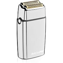 BaBylissPRO FoilFX Cord/Cordless Metal Double Foil Shaver- Silver