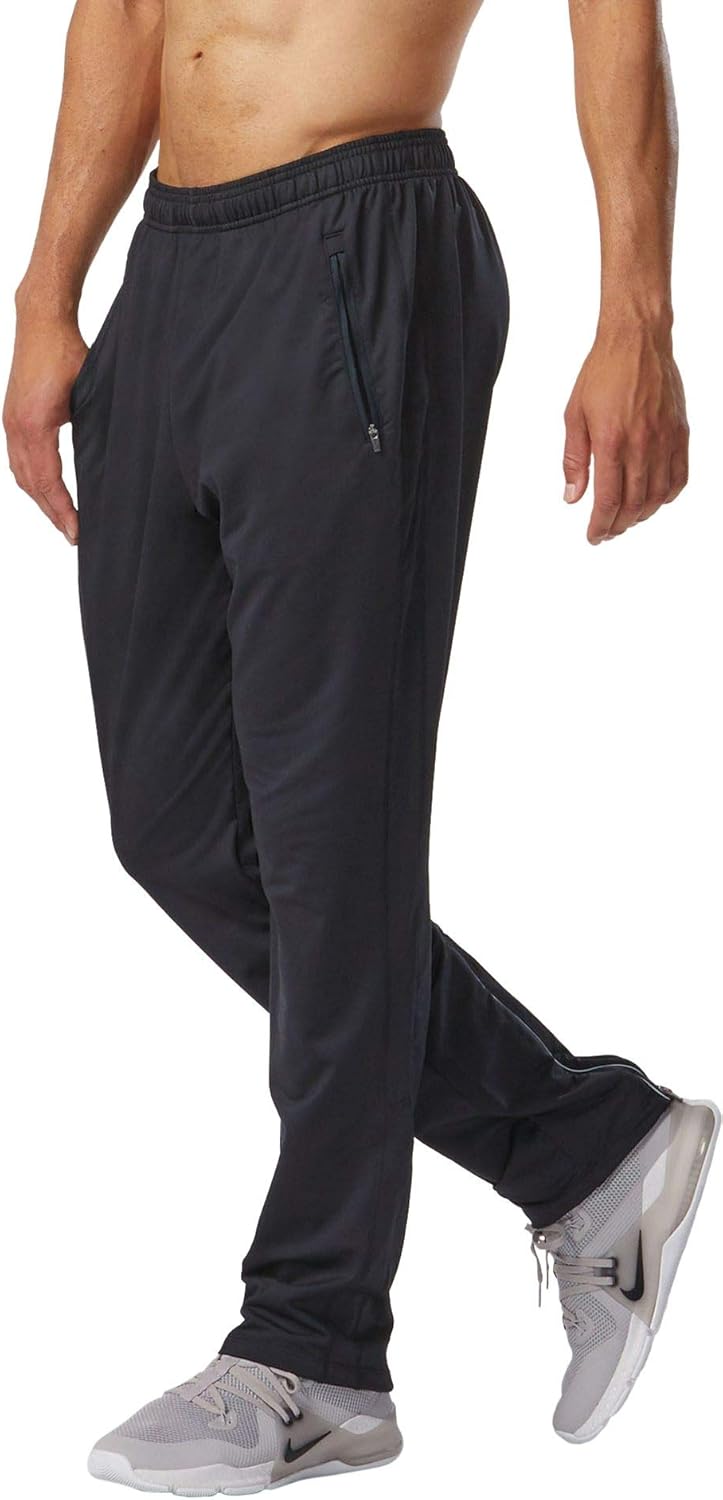 track pants with zipper legs