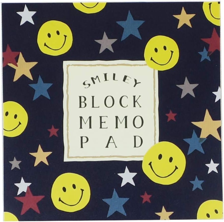 Amazon Co Jp スマイリー メモ帳 ブロックメモ Sparkring Stars Smiley Face おもちゃ