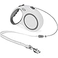 Retractable Dog Leash 30 FT, GUDWING Dog Walking Leash for Medium Large Dogs up to 77 lbs, Heavy Duty No Tangle, Large