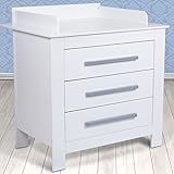 Kraftkids Storage Shelf For Changing Table White Suitable For The