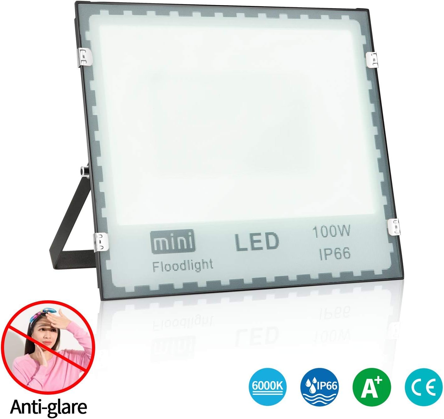 focos led exterior 50W Blanco focos led 5000LM Resistente al Agua ...