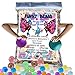 Water Gel Beads - 2,5oz 10-Color Mix Water Marbling Kit - Refillable Sensory Water Beads For Sensory Kid’s Activity, Vase Decoration, Plant Watering, Wedding, Home Décor And More from Funny Beads