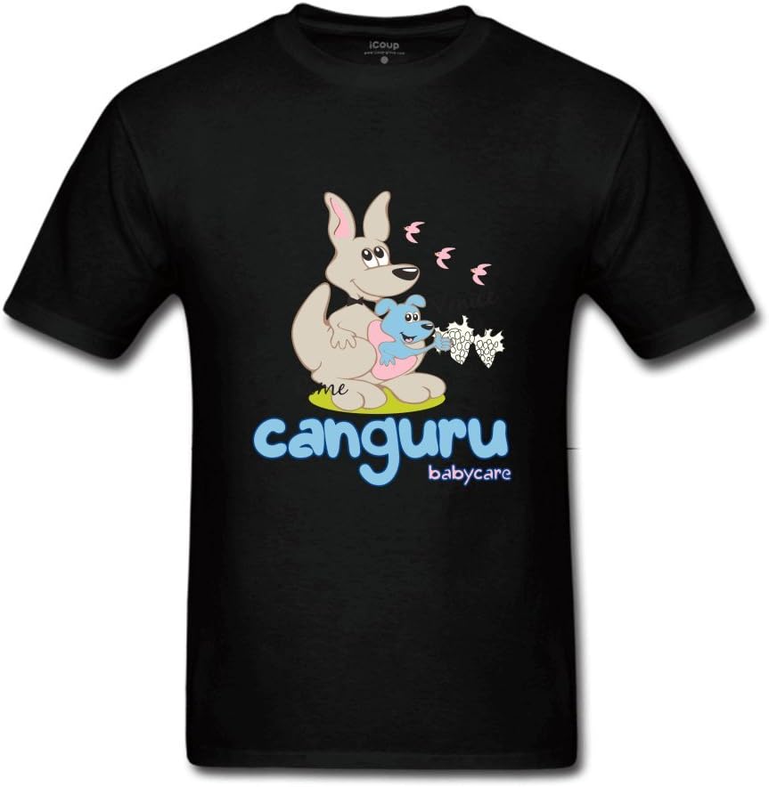 Canguru Badycare Men's Simple T Shirt XXL Black