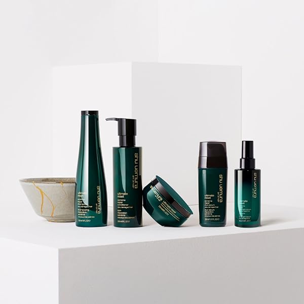 SHU UEMURA ART OF HAIR ULTIMATE RESET DUO SERUM FOR DAMAGED HAIR – DUAL ACTION SERUM, STRENGTHENS AND PREVENTS BREAKAGE, REDUCES FRIZZ, 1.01 FL OZ