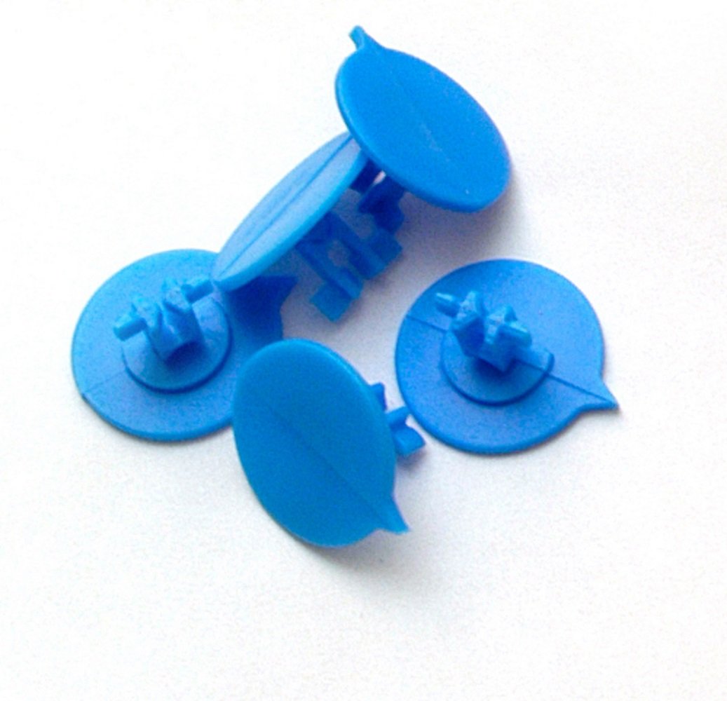 GoSecure Security Seals Plain Round Blue (Pack of 500) IMSealBL