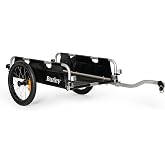 Burley Flatbed Bicycle Trailer (FLATBED) Holds Long Items, Up to 100 lbs (45 kg), Size When Unfolded, Length 33.0 inches (83.8 cm), Width 30.9 inches (78.5 cm)