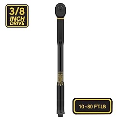 LEXIVON 3/8-Inch Drive Click Torque Wrench 10~80