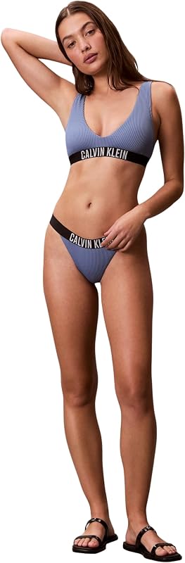 Bas de Bain brésilien LV00Q61213 pour Femme, Bleu (Tulipe Bleue), L