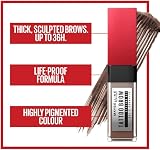 Maybelline Tattoo Brow Peel Off Eyebrow Gel Tint Deep Brown Waterproof view 4