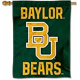 Baylor Bears BU Logo Double Sided House Flag