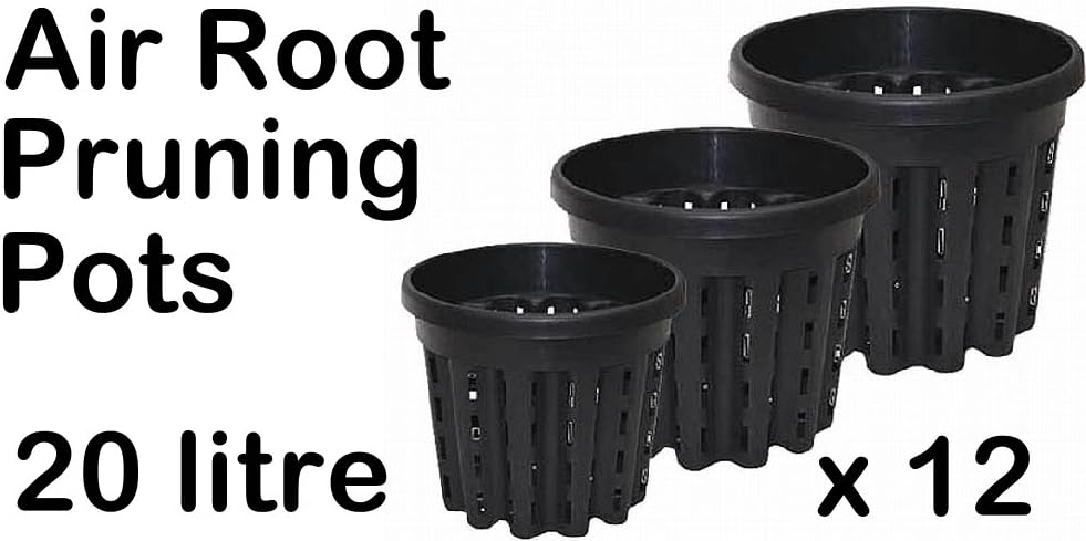 Nutriculture UK Air Root Pruning Pots 20 litre x bundle 12