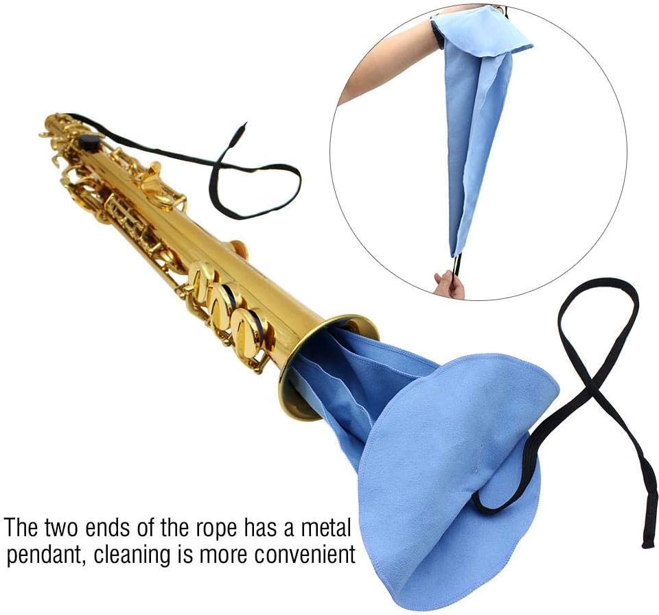 Wind Instrument Cleaning Cloth, Cleaning Cloth for Saxophone Clarinet, and Other Woodwinds - Image 5