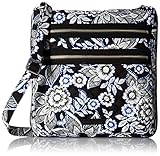 Vera Bradley Iconic Triple Zip Hipster, Snow Lotus