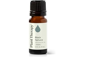 Plant Therapy Spruce Black 10 mL (1/3 oz) Essential Oil 100% Pure, Undiluted, Therapeutic Grade