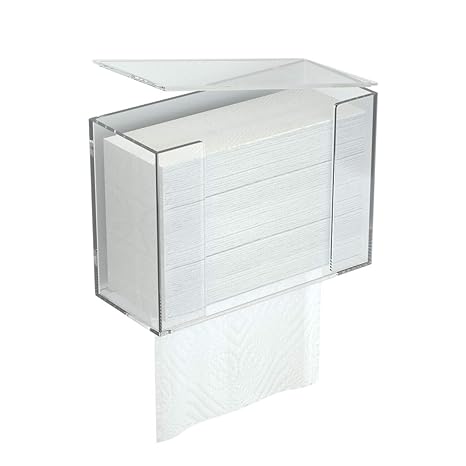 Ronxer Paper Towel Dispenser Wall Mount Or Counter Top Holder For