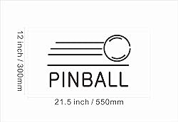 230045 Pinball Game Room Man Cave Home Decor