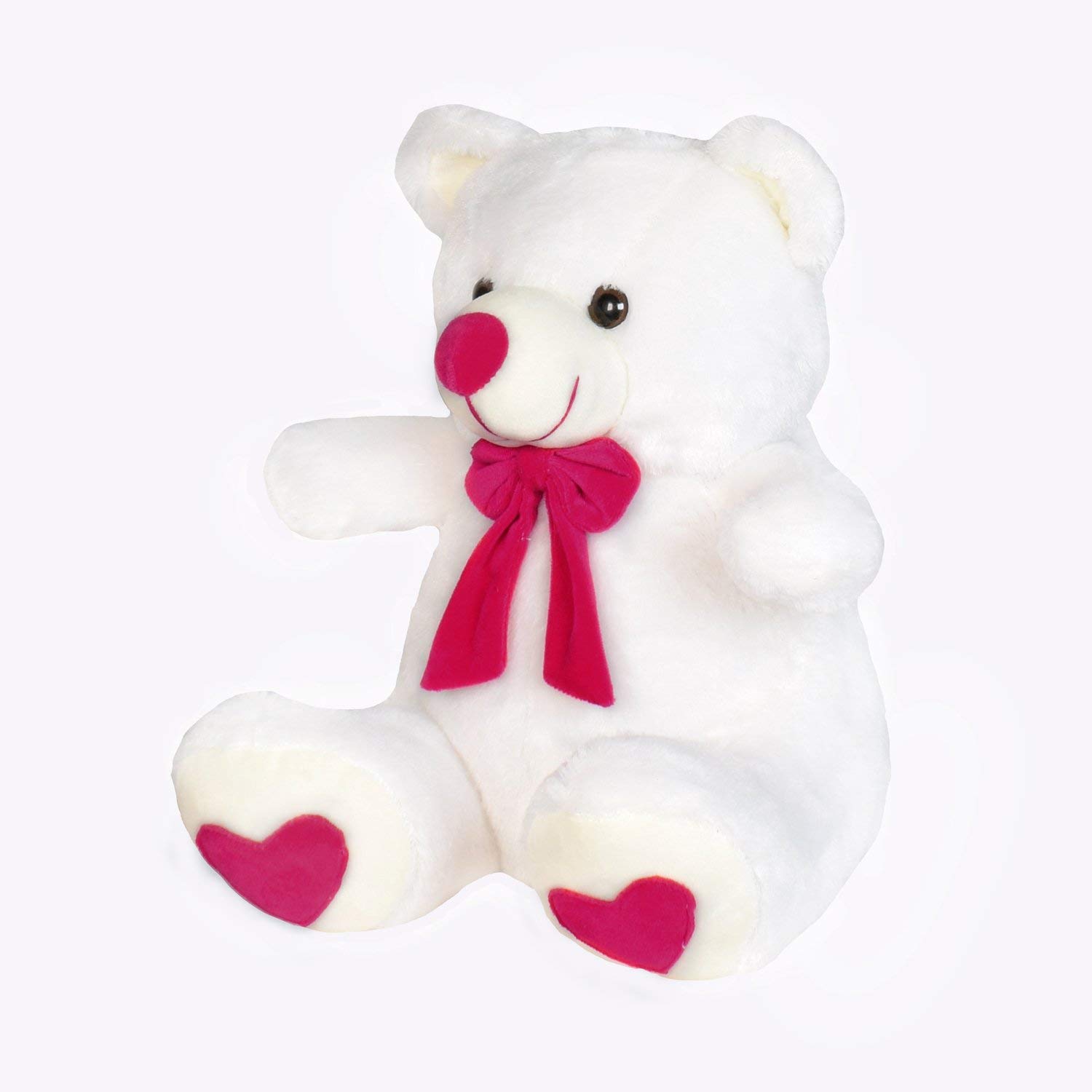ultra soft toys teddy bear spongy white 15 inch