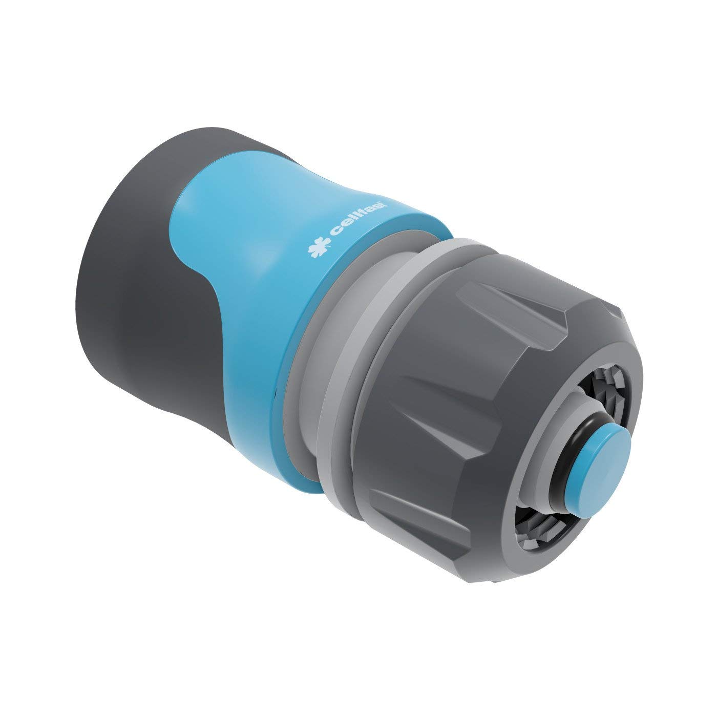cellfast Ideal Quick Connector 1/2 Inch,Gray/Black/Blue